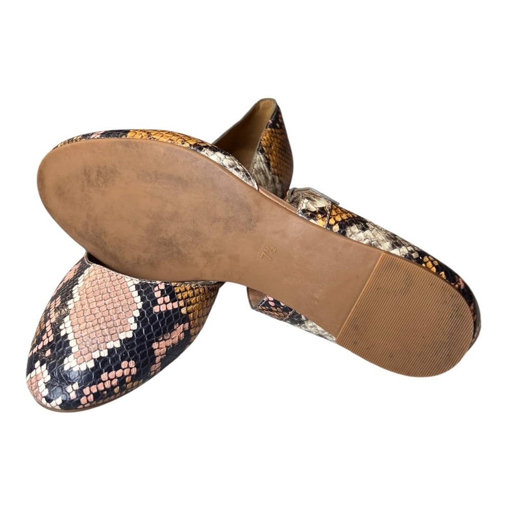 Madewell Multicolor Snake Pattern Mary Jane Flats - image 7